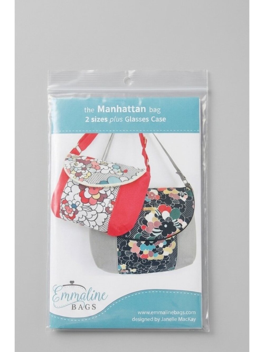 Emmaline Bags The Manhattan Bag Sewing Pattern Modern Style Shoulder  EMMB106